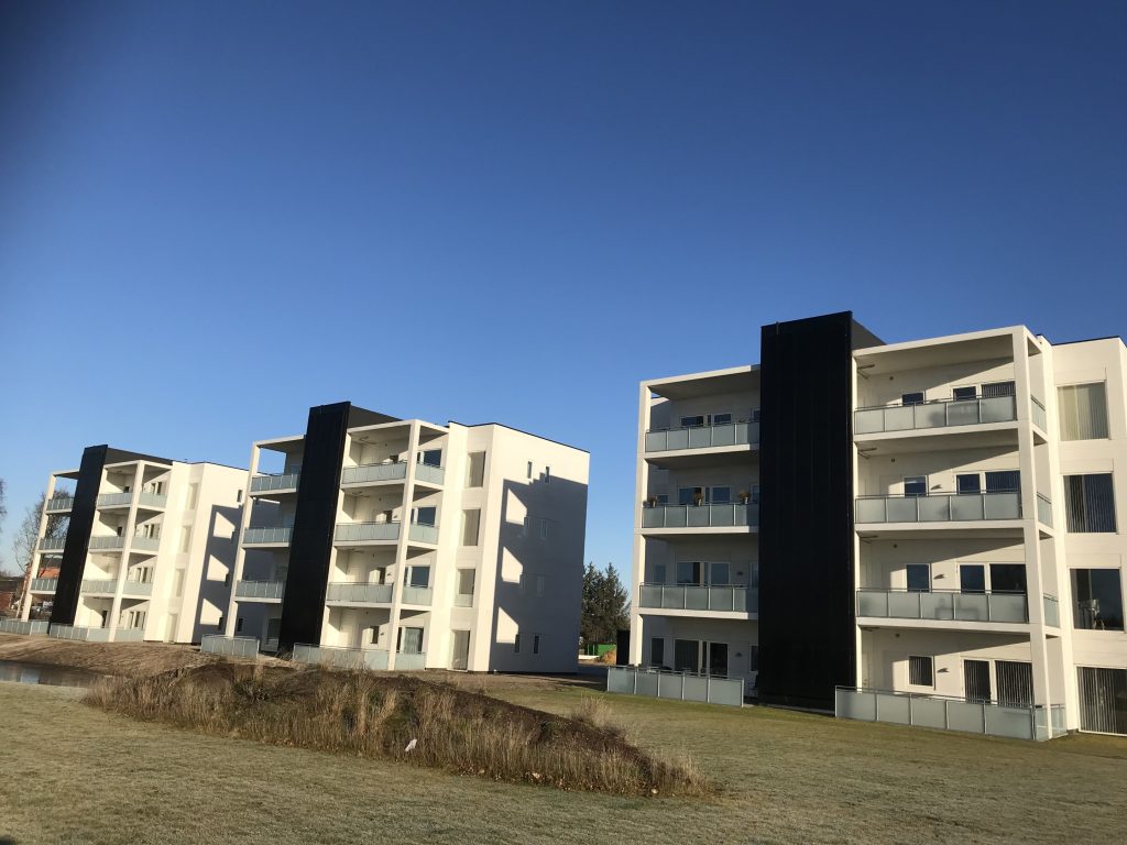 Landinspektør Vest – beboelseslejligheder i Byparken Skjern
