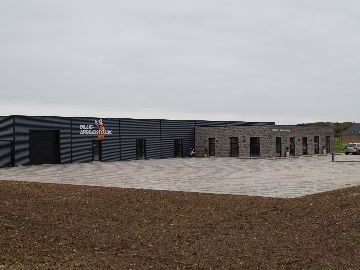 Landinspektør Vest har hjulpet med byggeprojekt for Billig-arbejdstøj.dk i Spjald.